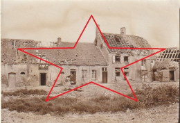 Photo 1916 OOSTKERKE (Diksmuide) - Les Ruines (A252, Ww1, Wk 1) - Diksmuide