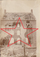 Photo 1916 OOSTKERKE (Diksmuide) - Les Ruines De La Maison De Weduwe De Coninck (A252, Ww1, Wk 1) - Diksmuide