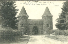 87  SAINT SULPICE LES FEUILLES - PORTE D' ENTREE DU CHATEAU DE LASCROUX (ref A6294) - Saint Sulpice Les Feuilles