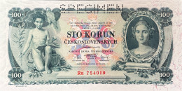 Czechoslovakia 100 Korun, P-23s (10.1.1931) - UNC - SPECIMEN - Czechoslovakia