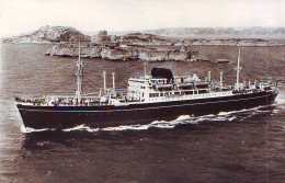 COMPAGNIE DES MESSAGERIES MARITIMES - Le Paquebot " Ferdinand De Lesseps " - Boats