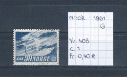 (TJ) Noorwegen 1961 - YT 408 (gest./obl./used) - Oblitérés