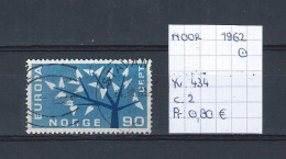 (TJ) Noorwegen 1962 - YT 434 (gest./obl./used) - Oblitérés