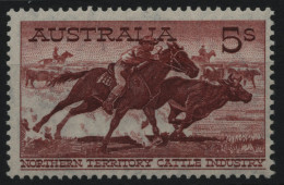 Australien 1961 - Mi-Nr. 313 ** - MNH - Pferde / Horses - Neufs