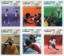 51871 MNH CABO VERDE 1980 22 JUEGOS OLIMPICOS VERANO MOSCU 1980 - Cap Vert