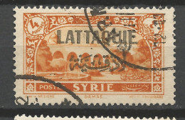 LATTAQUIE N° 11 OBL / Used - Used Stamps