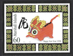 MARSHALL. BF 35 De 1998. Année Du Tigre. - Chinese New Year