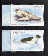 Iceland 2010 Serie 2v Seal Seals Phoque MNH - Nuovi