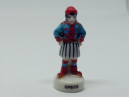 A002 - (34) Feve Pays Grece Personnage - Pays