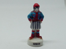 A002 - (34) Feve Pays Grece Personnage - Landen