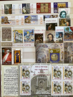 VATICANO - VATICAN - 2010 - Annata Completa - 20 Valori + 7 BF + 2 Libretto - Complete Year - ** MNH/VF - Volledige Jaargang