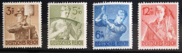 ALLEMAGNE - 3° REICH                       N° 769/772                    NEUF** - Unused Stamps