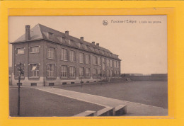 BELGIQUE - HAINAUT- FONTAINE-L'EVÊQUE - L'Ecole Des Garçons - A 4145 / 46 - Fontaine-l'Eveque