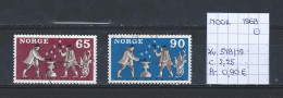 (TJ) Noorwegen 1968 - YT 518/19 (gest./obl./used) - Oblitérés