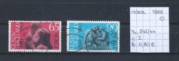 (TJ) Noorwegen 1969 - YT 543/44 (gest./obl./used) - Oblitérés