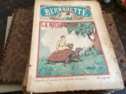 Bernadette Revue Hebdomadaire Illustrée Rare  1934 La Mécontente Torture Huguette, Chanson, Le Roi Dagobert, Numéro 233 - Bernadette