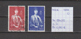 (TJ) Noorwegen 1969 - YT 554/55 (gest./obl./used) - Oblitérés