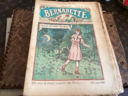 Bernadette Revue Hebdomadaire Illustrée Rare  1934 Numéro 234 Pour Guérir Maman Chanson, Frère Jacques - Bernadette