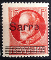 SARRE                       N° 20                       NEUF** - Unused Stamps