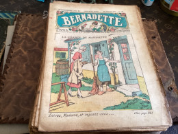 Bernadette Revue Hebdomadaire Illustrée Rare  1934 Numéro 239, La Chance De Marinette Chansons Sainte-Marthe - Bernadette