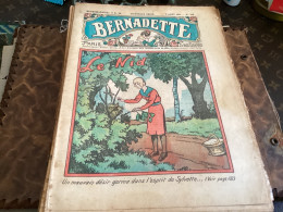 Bernadette Revue Hebdomadaire Illustrée Rare  1934 Numéro 240 Le Nid Chanson Combien J’ai Douce Souvenance - Bernadette