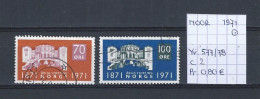 (TJ) Noorwegen 1971 - YT 577/78 (gest./obl./used) - Used Stamps