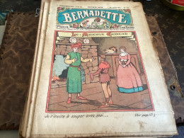 Bernadette Revue Hebdomadaire Illustrée Rare  1934 Numéro 242, Le Malicieux Escholier - Bernadette