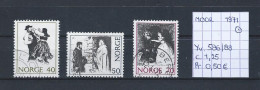 (TJ) Noorwegen 1971 - YT 586/88 (gest./obl./used) - Usati