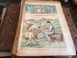 Bernadette Revue Hebdomadaire Illustrée Rare  1934 Numéro 244 La Récompense De Fanette - Bernadette