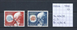 (TJ) Noorwegen 1973 - YT 614/15 (gest./obl./used) - Usati