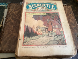 Bernadette Revue Hebdomadaire Illustrée Rare  1934 Numéro 245 Le Sacrifice Du Major - Bernadette
