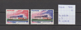 (TJ) Noorwegen 1973 - YT 618/19 (gest./obl./used) - Gebruikt