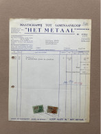 SINT-NIKLAAS - 1968 - "HET METAAL" - Maatschappij Tot Samenaankoop (+ Fiscale Zegels) - 1950 - ...