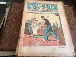 Bernadette Revue Hebdomadaire Illustrée Rare  1934 Numéro 223 Les Pots Cassés Chanson Six, Le Roi, T’y Rencontr Giroflée - Bernadette