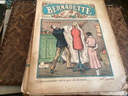 Bernadette Revue Hebdomadaire Illustrée Rare  1934 Numéro 224 Le Fantôme Chanson, Il était Un Avocat - Bernadette