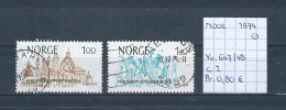 (TJ) Noorwegen 1974 - YT 647/48 (gest./obl./used) - Usados