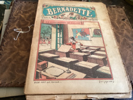Bernadette Revue Hebdomadaire Illustrée Rare  1934 Numéro 220 La Composition De Calcul Chanson - Bernadette
