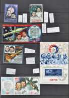 URSS RUSSIE RUSSIA USSR  LOT VRAC Astronautes 1977- 1979 - 1981 Plus BLOC 104 (Yvert) - Unused Stamps