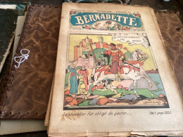 Bernadette Revue Hebdomadaire Illustrée Rare  1934 Numéro 259, Le Dévouement De Rosa Chanson, Le Petit Bossu - Bernadette