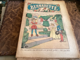 Bernadette Revue Hebdomadaire Illustrée Rare  1934 Numéro 256, Les Enfants Du Marquis - Bernadette