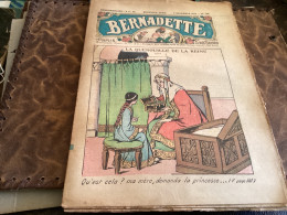 Bernadette Revue Hebdomadaire Illustrée Rare  1934 Numéro 258 La Quenouille De La Reine - Bernadette