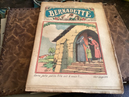 Bernadette Revue Hebdomadaire Illustrée Rare  1934 Numéro 250 C’est La Petite Sourde Muette - Bernadette