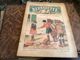 Bernadette Revue Hebdomadaire Illustrée Rare  1934 Numéro 250 Les Provisions Perdu - Bernadette