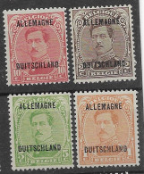 Belgium German Occupation Mnh ** 1919 12 Euros - OC38/54 Belgische Besetzung In Deutschland