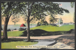 Portland  Maine Fort Ethan Park Eastern Promenade - No : K9179 - Portland