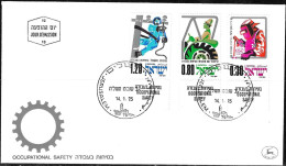 Israel 1975 FDC Occupational Safety Tractor [ILT957] - FDC