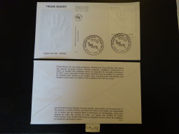 FRANCE 2023 2,32 PRUNE NOURRY , OBLITÉRATION PREMIER JOUR  12 10 2023  ENVELOPPE FDC SOIE ARTISTE SCULPTEURE FRANÇAISE - 2020-…