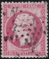 France  .  Y&T   .     24         .   O      .    Oblitéré - 1862 Napoleon III