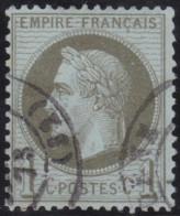 France  .  Y&T   .     25       .   O      .    Oblitéré - 1863-1870 Napoléon III. Laure