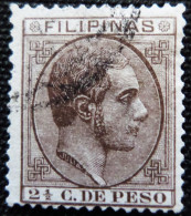 Espagne >Colonies Et Dépendances >Philipines 1880 -1888 King Alfonso XII   Edifil N°  58 - Filippijnen